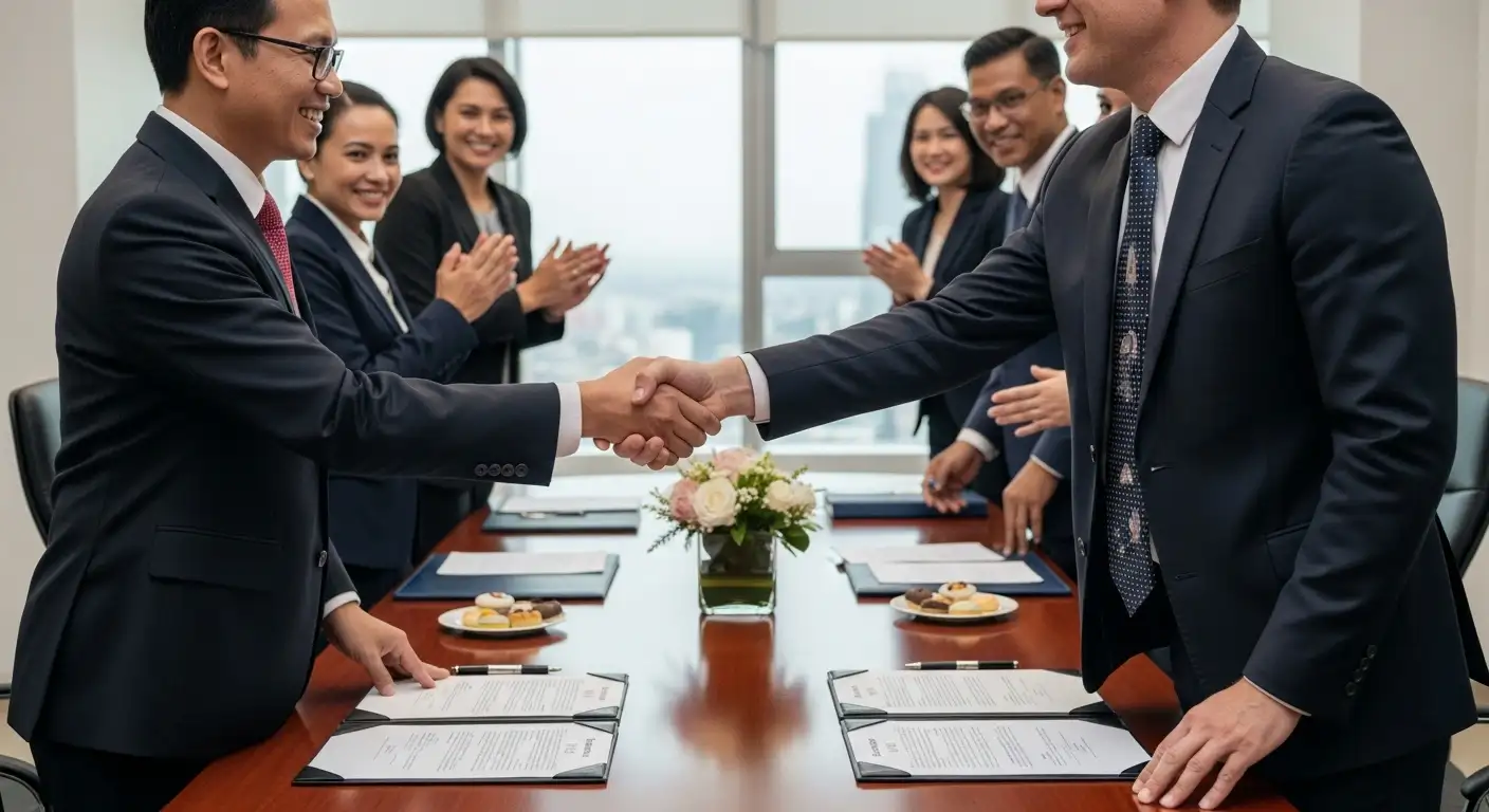 penandatanganan kerjasama indonesia dan internasional