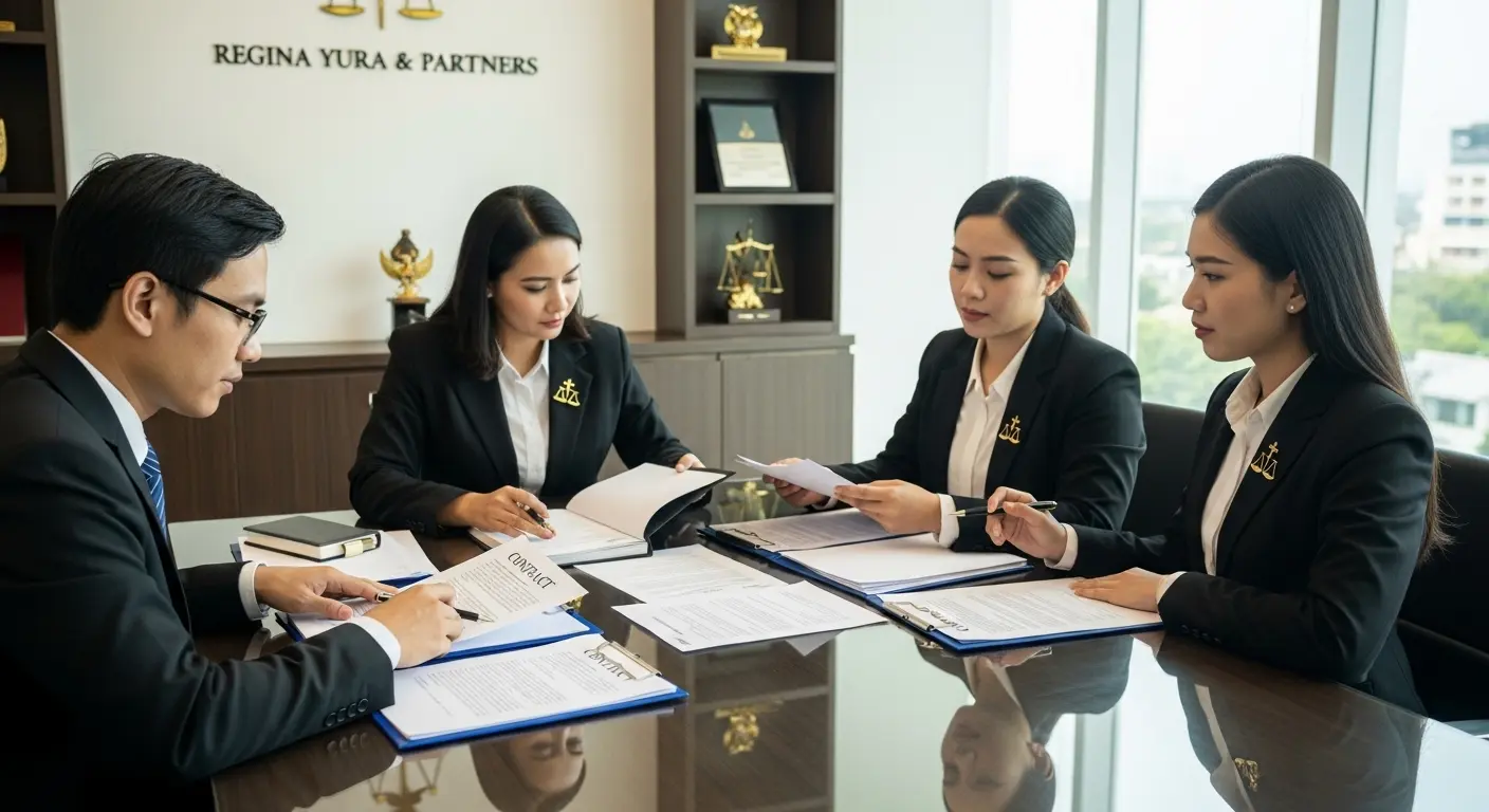 review kontrak bisnis bali regina yura